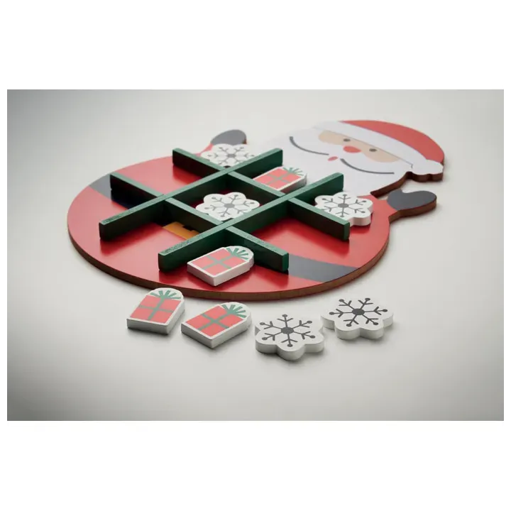Christmas wooden tic tac toe - CX1568 (MOCN#05)